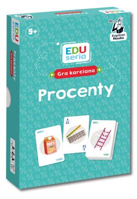 Okładka książki Gra karciana EDUseria Procenty
