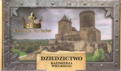 Gra karciana Korona Królów. Wydawca: Telewizja Polska S.A.. SmakLiter.pl Opakowanie Gra karciana Korona Królów