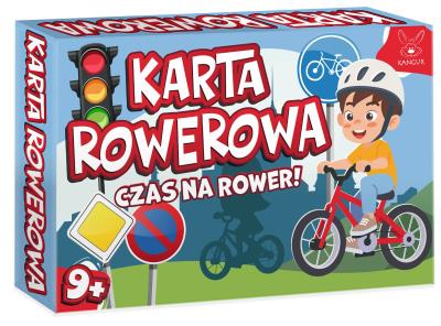 Gra Karta Rowerowa Czas na Rower!. Wydawca: Kangur. SmakLiter.pl Opakowanie Gra Karta Rowerowa Czas na Rower!