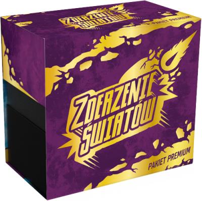 Opakowanie Gra KeyForge Zderzenie Światów Pakiet premium