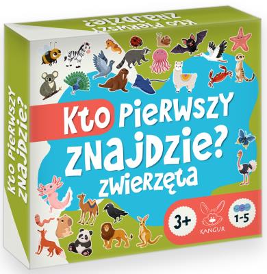 Opakowanie Gra Kto Pierwszy Znajdzie? Zwierzęta