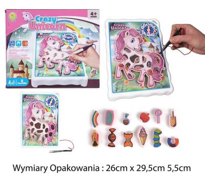 Opakowanie Gra magnetyczna Jednorożec