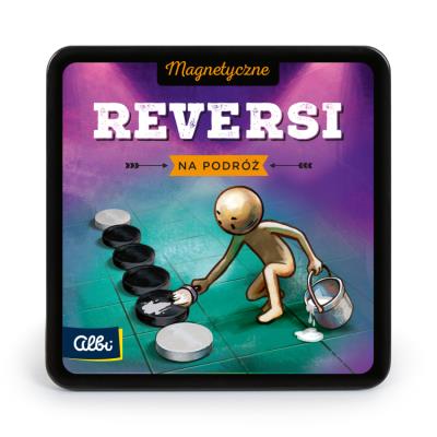 Gra magnetyczna Reversi. Wydawca: Albi. SmakLiter.pl Opakowanie Gra magnetyczna Reversi
