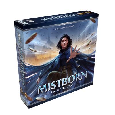 Gra Mistborn Z mgły zrodzony. Wydawca: Lucky Duck Games. SmakLiter.pl Opakowanie Gra Mistborn Z mgły zrodzony