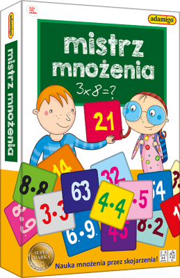 Okładka książki Gra Mistrz mnożenia