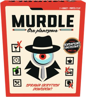 Gra Murdle. Wydawca: Goliath. SmakLiter.pl Opakowanie Gra Murdle