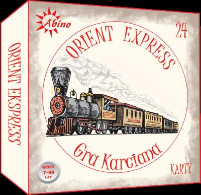 Gra Orient express. Wydawca: ABINO. SmakLiter.pl Opakowanie Gra Orient express