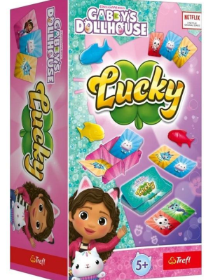 Opakowanie Gra planszowa Lucky Gabby's Dollhouse TREFL