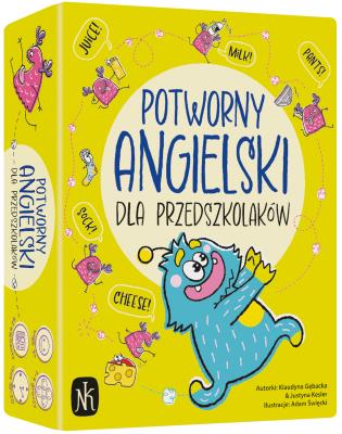 Okładka książki Gra Potworny angielski dla przedszkolaków