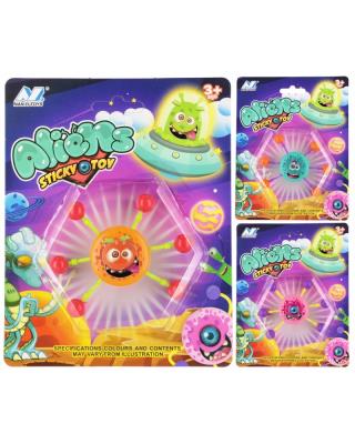 Opakowanie Gra Spadające Ufo po szybie 1szt.mix