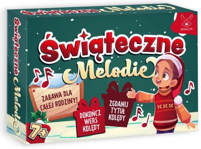 Gra Świąteczne Melodie. Wydawca: Kangur. SmakLiter.pl Opakowanie Gra Świąteczne Melodie