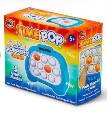 Opakowanie Gra Time Pop Light Up Push Popper Niebieski