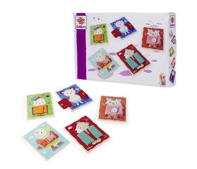 Opakowanie Gra Ubieranie zwierzątek EH Friends