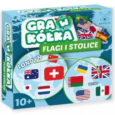 Opakowanie Gra w Kółka Flagi i Stolice
