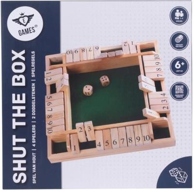 Opakowanie Gra w kości Shut The Box