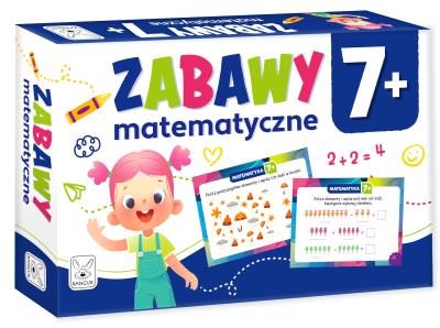 Gra Zabawy Matematyczne 7+. Wydawca: Kangur. SmakLiter.pl Opakowanie Gra Zabawy Matematyczne 7+