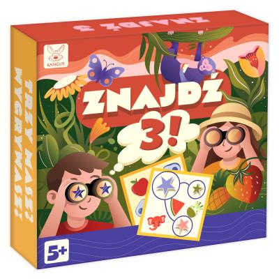 Opakowanie Gra Znajdź 3!