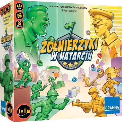 Opakowanie Gra Żołnierzyki w natarciu