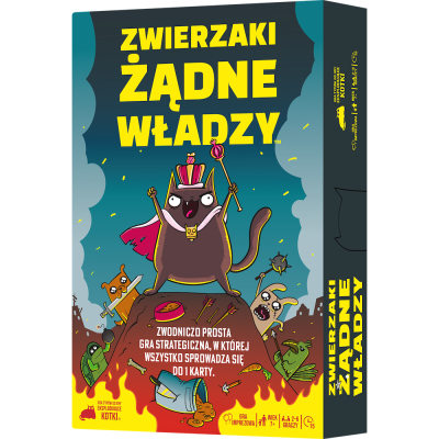 Opakowanie Gra Zwierzaki żądne władzy