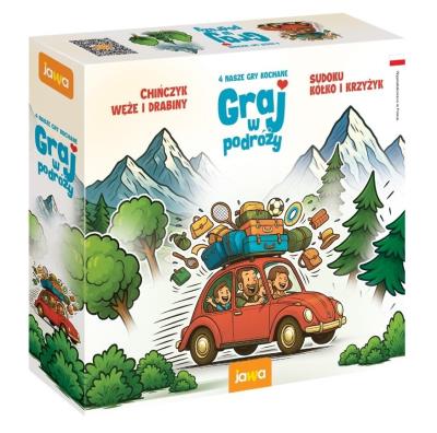 Graj w podróży JAWA. Wydawca: Jawa. SmakLiter.pl Opakowanie Graj w podróży JAWA