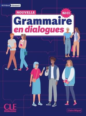 Okładka książki Grammaire en dialogues niveau avance + online