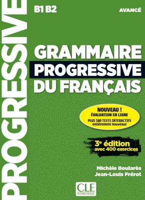 Okładka książki Grammaire progressive avance + audio do pobrania