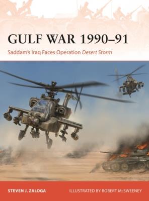 Okładka książki Gulf War 1990–91 Saddam's Iraq Faces Operation Desert Storm