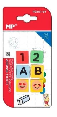 Opakowanie Gumka do ścierania 6szt