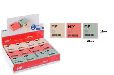 Opakowanie Gumka do ścierania kwadratowa mix (24szt)