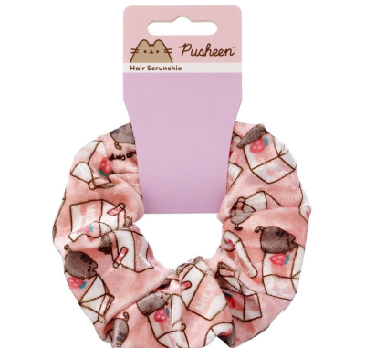 Gumka do włosów Strawberry. Wydawca: Pusheen. SmakLiter.pl Opakowanie Gumka do włosów Strawberry