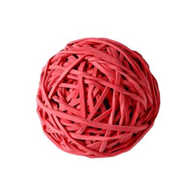 Opakowanie Gumka recepturka 100g czerwona D.RECT