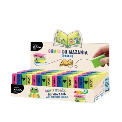 Opakowanie Gumki do mazania Książki (12szt) KIDEA