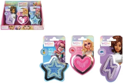 Gumki do włosów WOW MIX. Wydawca: Kids Euroswan. SmakLiter.pl Opakowanie Gumki do włosów WOW MIX