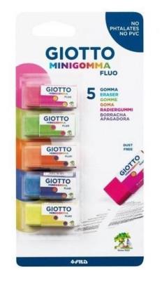 Opakowanie Gumki niepylące 5szt GIOTTO