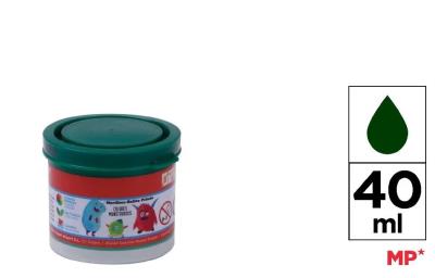 Opakowanie Gwasz płynny zielony 40ml (6szt)