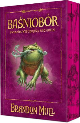 Gwiazda Wieczorna wschodzi. Baśniobór. Tom 2 (ilustrowane brzegi). Autor: Brandon Mull. SmakLiter.pl Okładka książki Gwiazda Wieczorna wschodzi. Baśniobór. Tom 2 (ilustrowane brzegi)