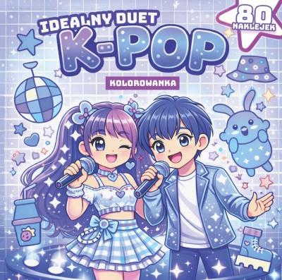 Okładka książki Gwiazdy k-pop. Idealny duet