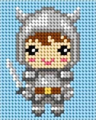 Opakowanie Haft. Moje pierwsze wyszywanie - Rycerz