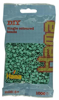Opakowanie Hama Midi Koraliki w woreczku 1000 zielony butelkowy
