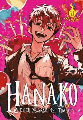 Hanako, duch ze szkolnej toalety. Tom 21. Autor: AidaIro. SmakLiter.pl Okładka książki Hanako, duch ze szkolnej toalety. Tom 21