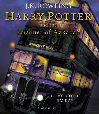 Okładka książki Harry Potter and the Prisoner of Azkaban wer. angielska