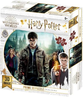 Opakowanie Harry Potter: Magiczne puzzle - Złota Trójka (300 elementów)