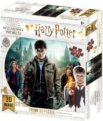 Opakowanie Harry Potter: Magiczne puzzle - Złota Trójka (500 elementów)