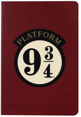 Harry Potter Notatnik A5 linia Peron 9 i 3/4. Wydawca: Half Moon Bay. SmakLiter.pl Opakowanie Harry Potter Notatnik A5 linia Peron 9 i 3/4