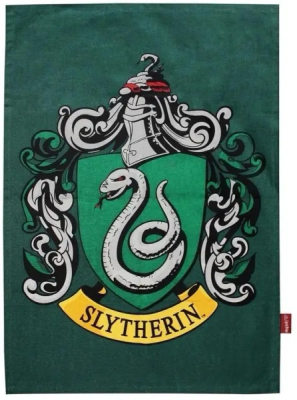 Harry Potter Ręcznik kuchenny Herb Slytherinu. Wydawca: Half Moon Bay. SmakLiter.pl Opakowanie Harry Potter Ręcznik kuchenny Herb Slytherinu