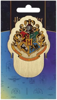 Harry Potter Zakładka metalowa Herb Hogwartu. Wydawca: Half Moon Bay. SmakLiter.pl Opakowanie Harry Potter Zakładka metalowa Herb Hogwartu