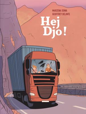 Hej, Djo!. Autor: Geoffrey Delinte. SmakLiter.pl Okładka książki Hej, Djo!