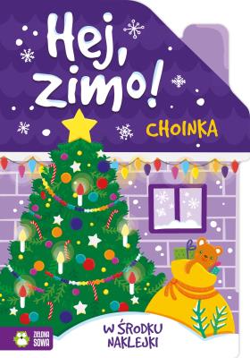 Okładka książki Hej, zimo! Choinka - uszkodzone