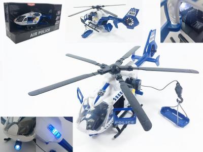 Opakowanie Helikopter Policja 38x12x16 światło dźwięk