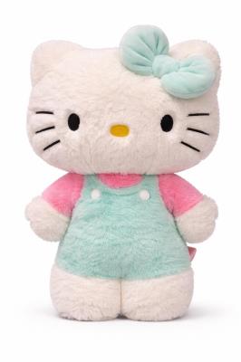 Opakowanie Hello Kitty Fluffy Plusz Zielona 40cm